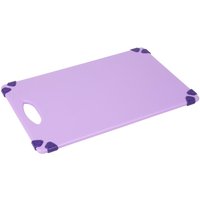 Hygiplas Commercial Grip Chopping Board Purple 458x306mm