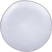 Olympia Raw Recycled Clay Charcoal Coupe Plates 220mm (6 Pack)