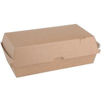 Fiesta Compostable Kraft Food Boxes Large 204mm (100 Pack)
