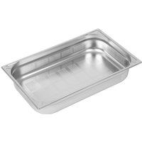 Vogue Heavy Duty Stainless Steel Perforated 1/1 Gastronorm Tray 100mm