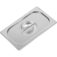 Vogue Heavy Duty Stainless Steel 1/4 Gastronorm Tray Lid