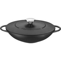 Tramontina Enamel Cast Iron Wok 32cm