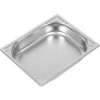 Vogue Heavy Duty Stainless Steel 1/2 Gastronorm Tray 65mm