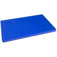 Hygiplas Thick Low Density Blue Chopping Board 450x300x20mm