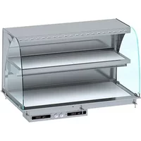 CombiSteel Drop-In Curved Heated Ceramic Display WALL MODEL - WHITE 5/1