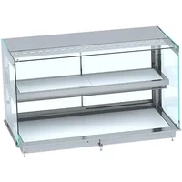 CombiSteel Drop-In Cubic Heated Ceramic Display - WHITE 5/1