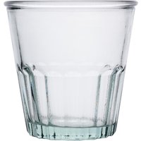 Olympia Recycled Glass Fluted Rocks Tumblers 250ml (6 Pack)