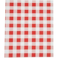 Greaseproof Paper Sheets Red Gingham 310 x 380mm (200 pack)