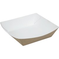 Colpac Compostable Kraft Food Trays Medium 148mm (500 pack)