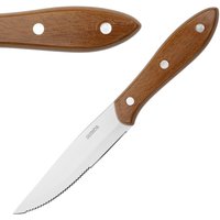 Olympia Jumbo Steak Knives with PP Wood Effect Handles (12 Pack)