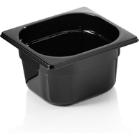 Was Germany GN Container 1/6 Black Polycarbonate