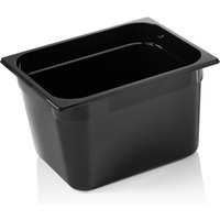 Was Germany GN Container Black Polycarbonate 1/2-200 mm