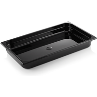 Was Germany GN Container Black Polycarbonate 1/1-065 mm