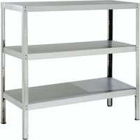 Parry RACK3S - Stainless Steel Storage Rack With 3 Shelves And Adjustable Feet 1200 x 400 x 1200