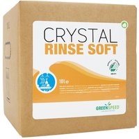 Greenspeed Crystal Rinse Soft Dishwash Rinse Aid Bag-in-Box 10Ltr
