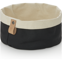 Was Germany Bread Bag Flip Cotton Black/Cream Canvas Dia 20 cm