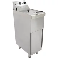Parry NPSPF6 - Single Pedestal Electric Fryer, 6Kw