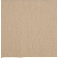 Fiesta Recyclable Recycled Lunch Napkin Kraft 33x33cm 2ply 1/4 Fold (2000 Pack)