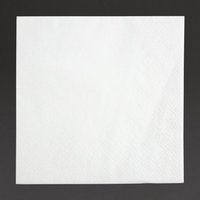 Fiesta Recyclable Cocktail Napkin White 24x24cm 2ply 1/4 Fold (Pack of 4000)