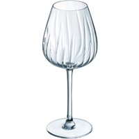 Cristal d'Arques Swirly Wine Glasses 470ml (8 Pack)
