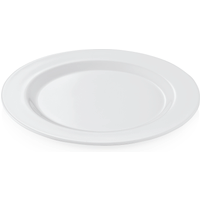 Essentials Crockery Plate Set Melamine Dia 25 cm Pack of 12