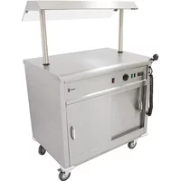Parry MSF9G - Mobile Flat Top Servery With Gantry