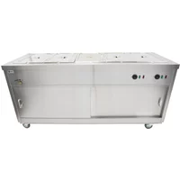 Parry HOT18BM Hot Cupboard With Bain Maire Top
