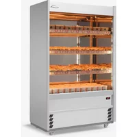 Williams Gem Multideck - Scarlet XS125 Heated Open Front & Rear Glass Loading