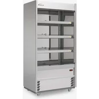 Williams Gem Multideck - Scarlet XS100 Heated Open Front & Rear Glass Loading