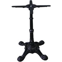 Bolero Cast Iron Ornate Table Leg Base