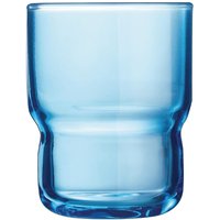 Arcoroc Log Brush Blue Tumblers 160ml (48 Pack)