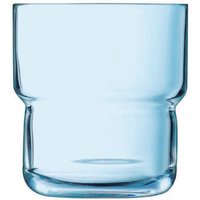 Arcoroc Log Brush Blue Tumblers 220ml (24 Pack)
