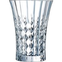 Cristal d'Arques Lady Diamond Hi Ball Glasses 360ml (8 Pack)