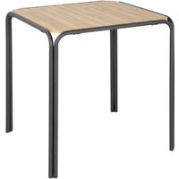 Bolero Santorini Square Polywood Table 700mm
