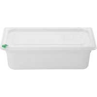Hygiplas Click PP GN Container 1/3 with Lid & 7 Colour Clips 100mm 3.6Ltr (Set 4)