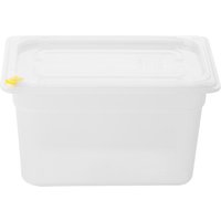 Hygiplas Click PP GN Container 1/4 with Lid & 7 Colour Clips 150mm 3.7Ltr (Set 4)