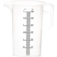 Pro-Measures Polypropylene Measuring Jug 3Ltr