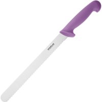 Hygiplas Slicer Serrated Purple 24.8cm
