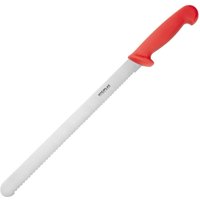 Hygiplas Slicer Serrated Red 30cm