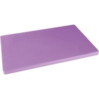 Hygiplas Low Density Purple Chopping Board 450x300x20mm