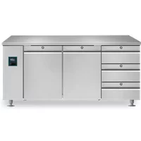 Williams Jade - JC3R 3 Door Remote Freezer Counter