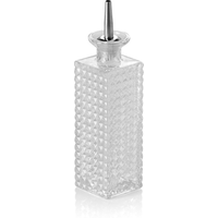 Nocturn Bitter Bottle Glass 0.23 Ltr Stainless Steel