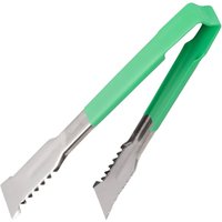 Vollrath Versagrip Tongs Flat Green 9.5''
