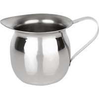Olympia Stainless Steel Mini Milk Jug 120ml (6 Pack)