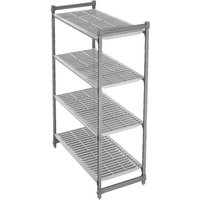 Cambro Camshelving Basics Plus 4 Tier Shelving Starter Unit 1630 x 915 x 610mm