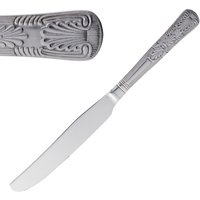 Olympia Kings Solid Handle Table Knife (Pack of 12)