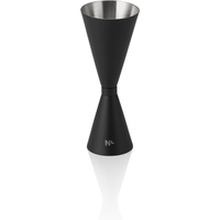 Nocturn Slim Jigger 3/6 cl Black Matt Chrome Nickel Steel