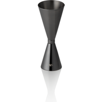 Nocturn Slim Jigger 3/6 cl Gun Metal Chrome Nickel Steel