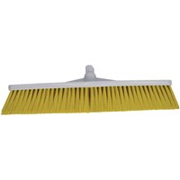 SYR Hygiene Broom Head Stiff Bristle Yellow