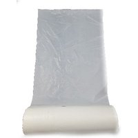 White Heavy Duty Food Bag on a Roll 16 Micron 18"x12"
